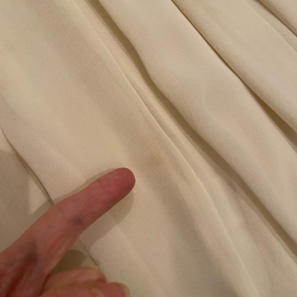 Organza Skirt, Ecru (off white), size small - Picture 8 of 8